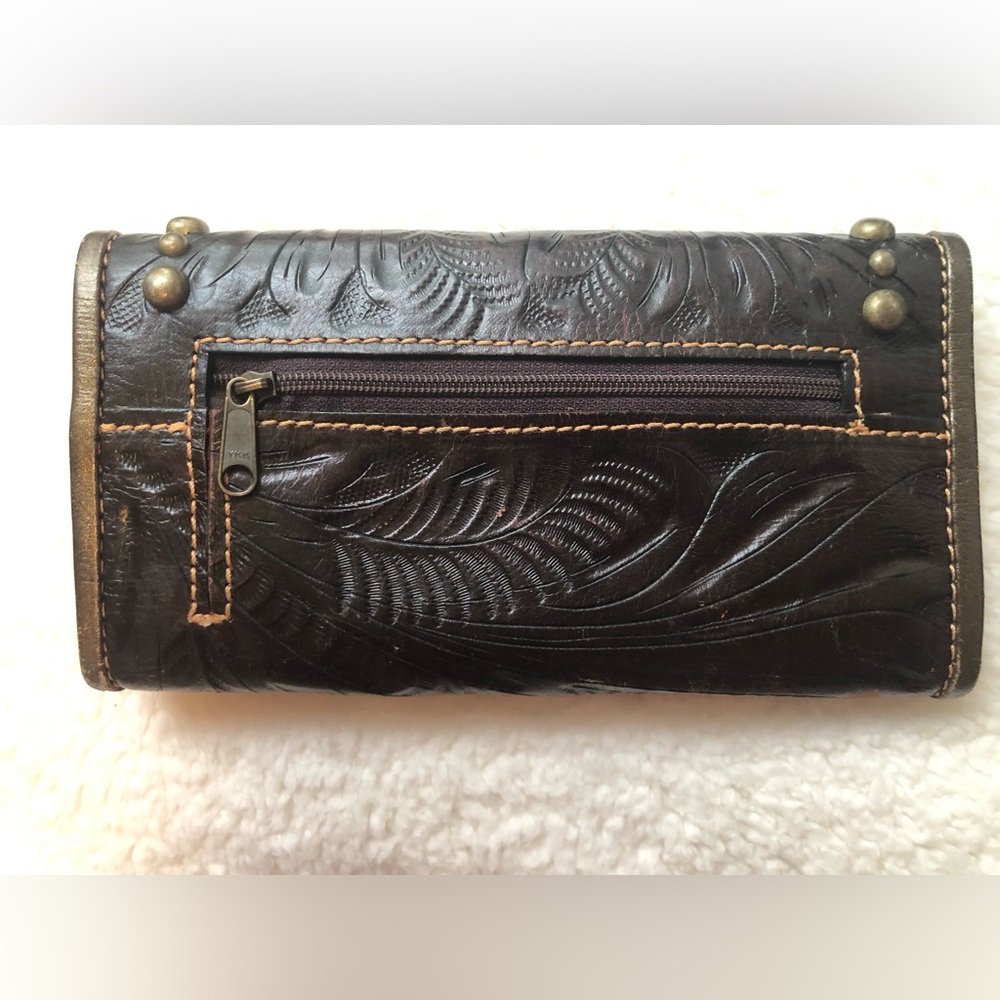 American West NWOT tri-fold leather wallet - Picture 2 of 12